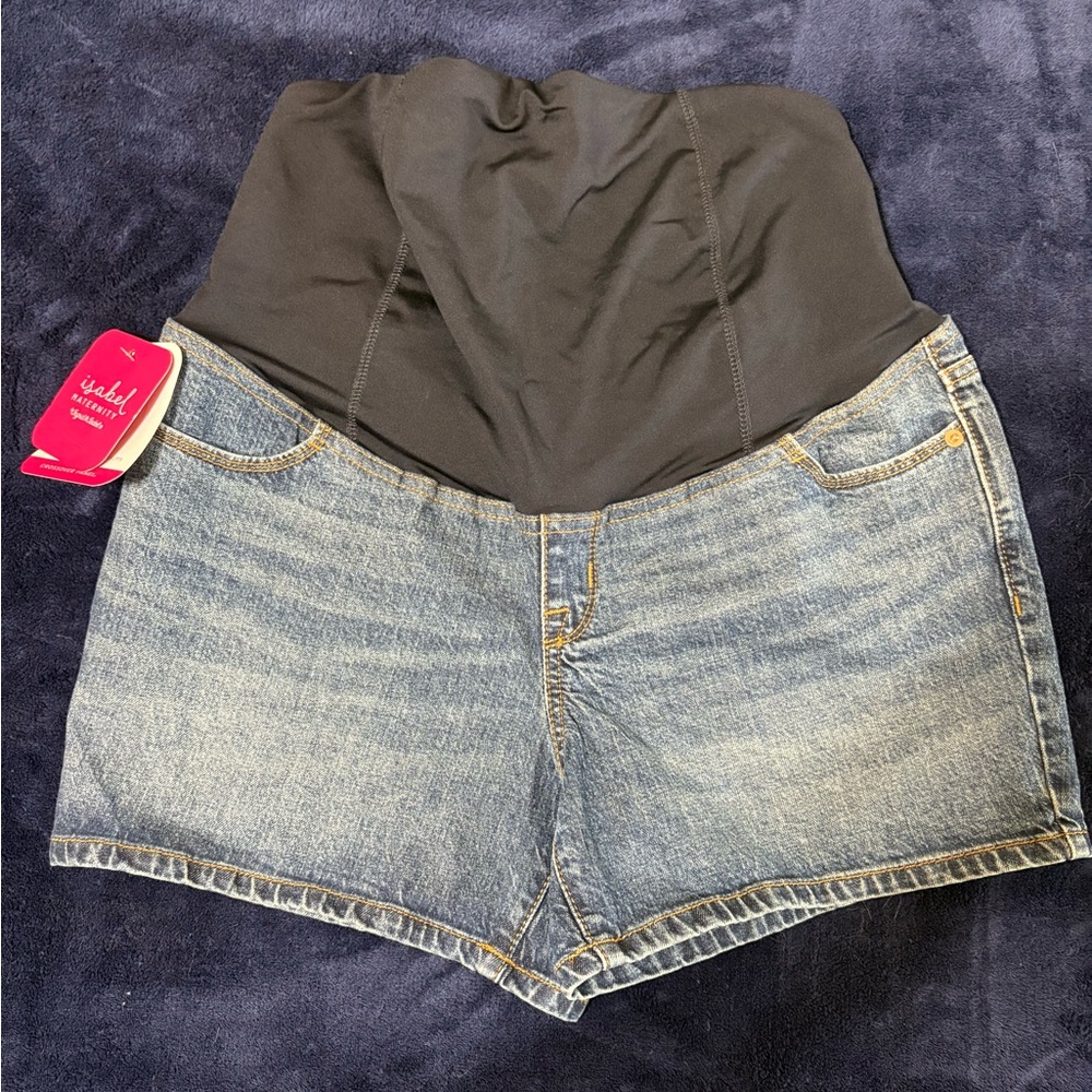 Ingrid & Isabel Maternity Denim Women's Shorts